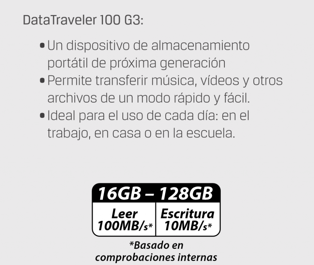 Kingston Datatraveler 100 G3