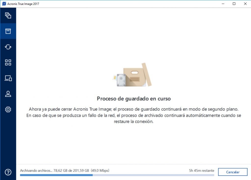Acronis True Image 2017, lo hemos probado
