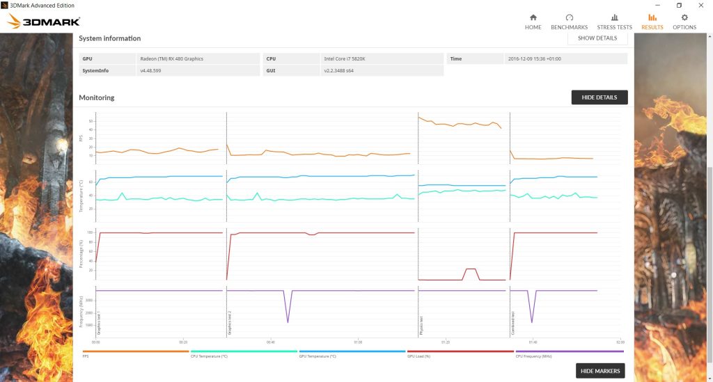 Gráficas Firestrike Ultra Drivers Crimson ReLive 16.12.1