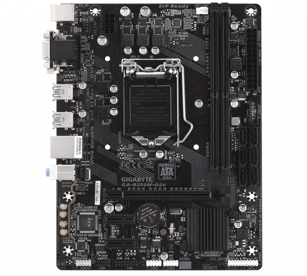 Gigabyte GA-B250M-D2V