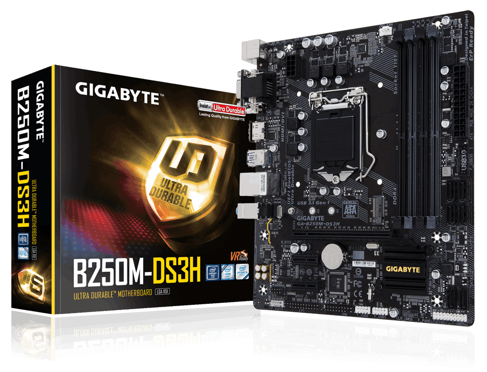 Gigabyte GA-B250M-DS3H