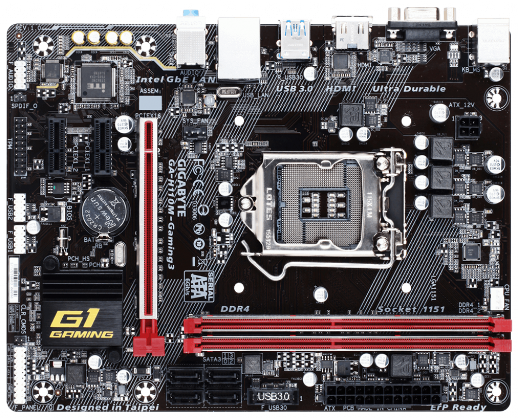 Gigabyte GA-H110-Gaming 3