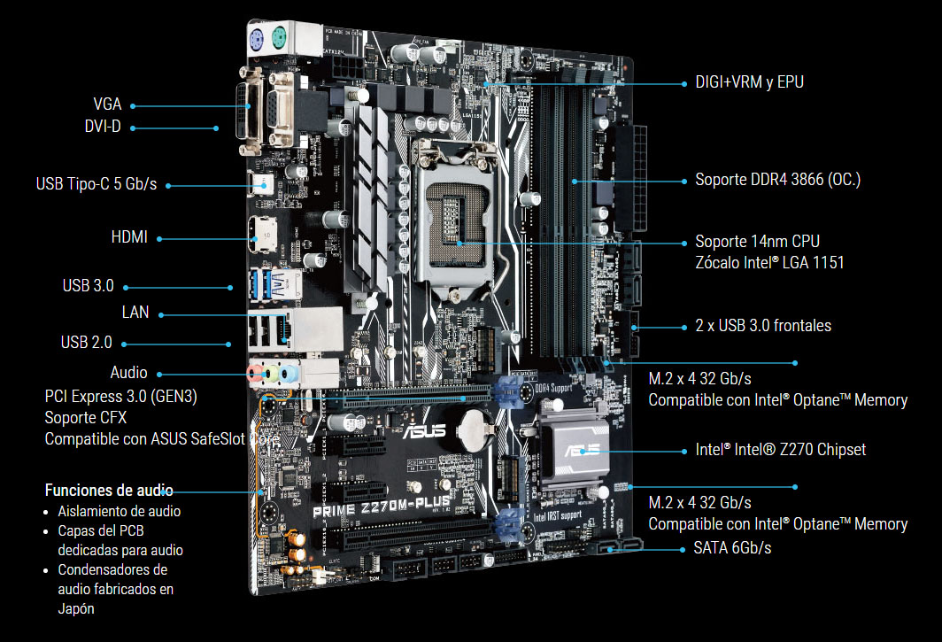 Asus Prime Z270M-Plus