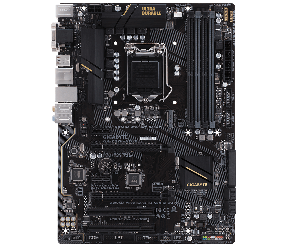 Gigabyte GA-Z270-HD3P