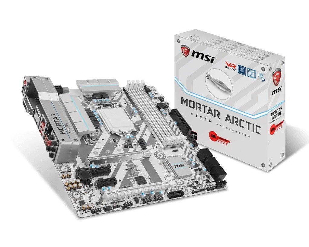 MSI H270M Mortar Arctic