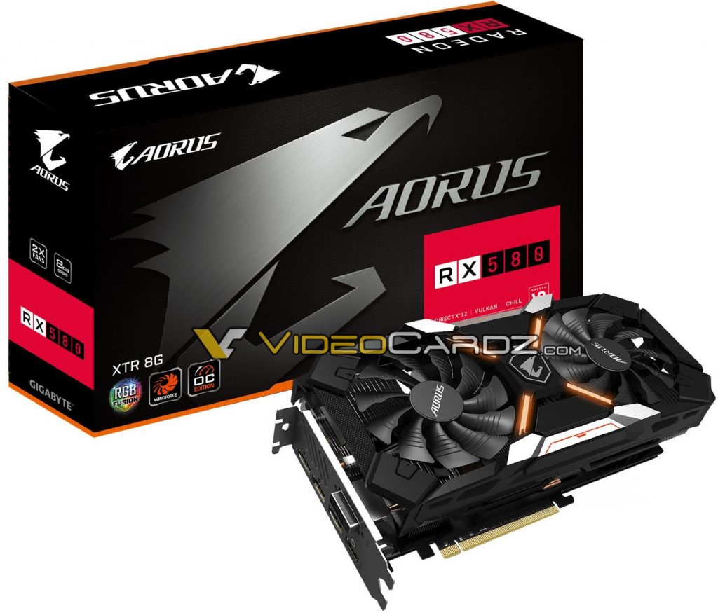 Radeon RX 580 Aorus XTR 8G