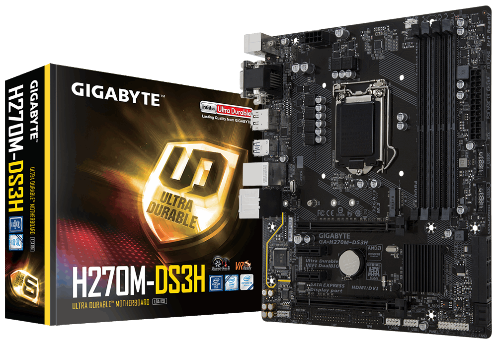 Gigabyte GA-H270M-DS3H