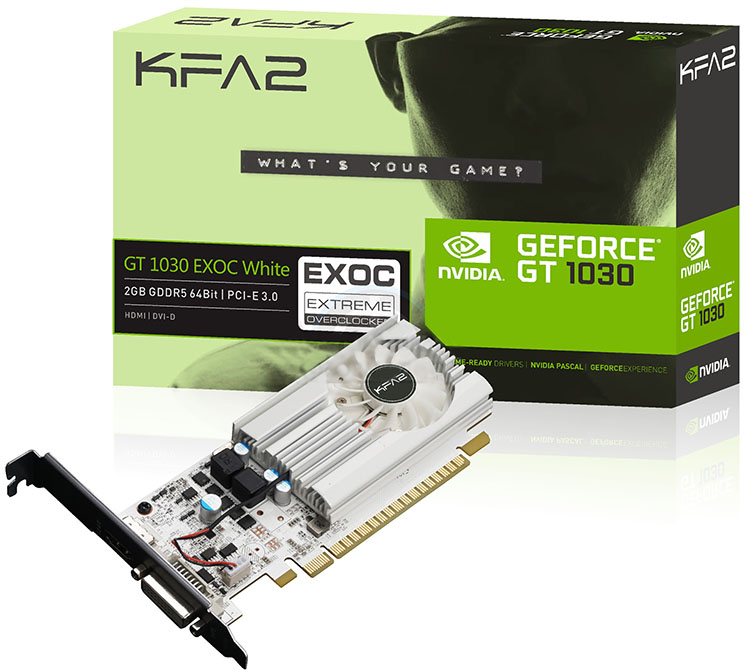 KFA2 GeForce GT 1030 EXOC