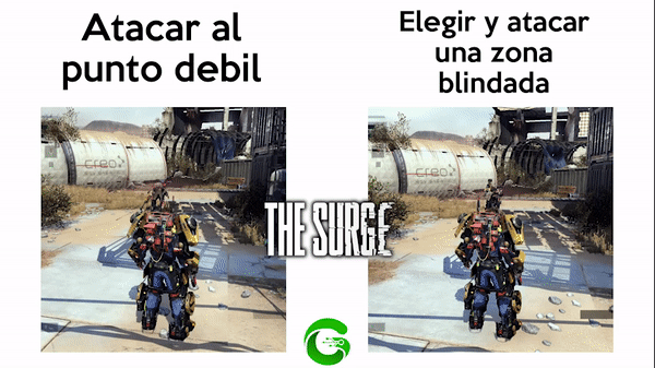 The Surge combate