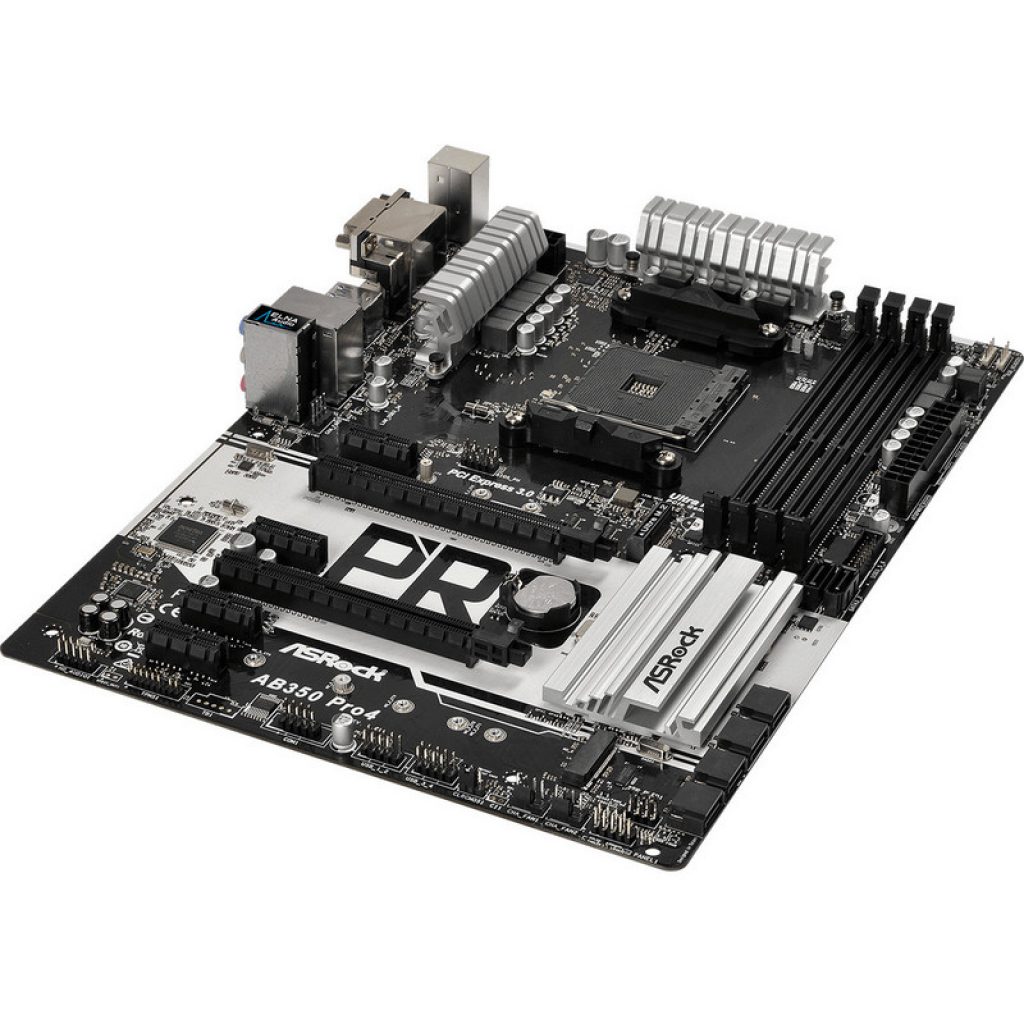 Asrock AB350 Pro4, digital