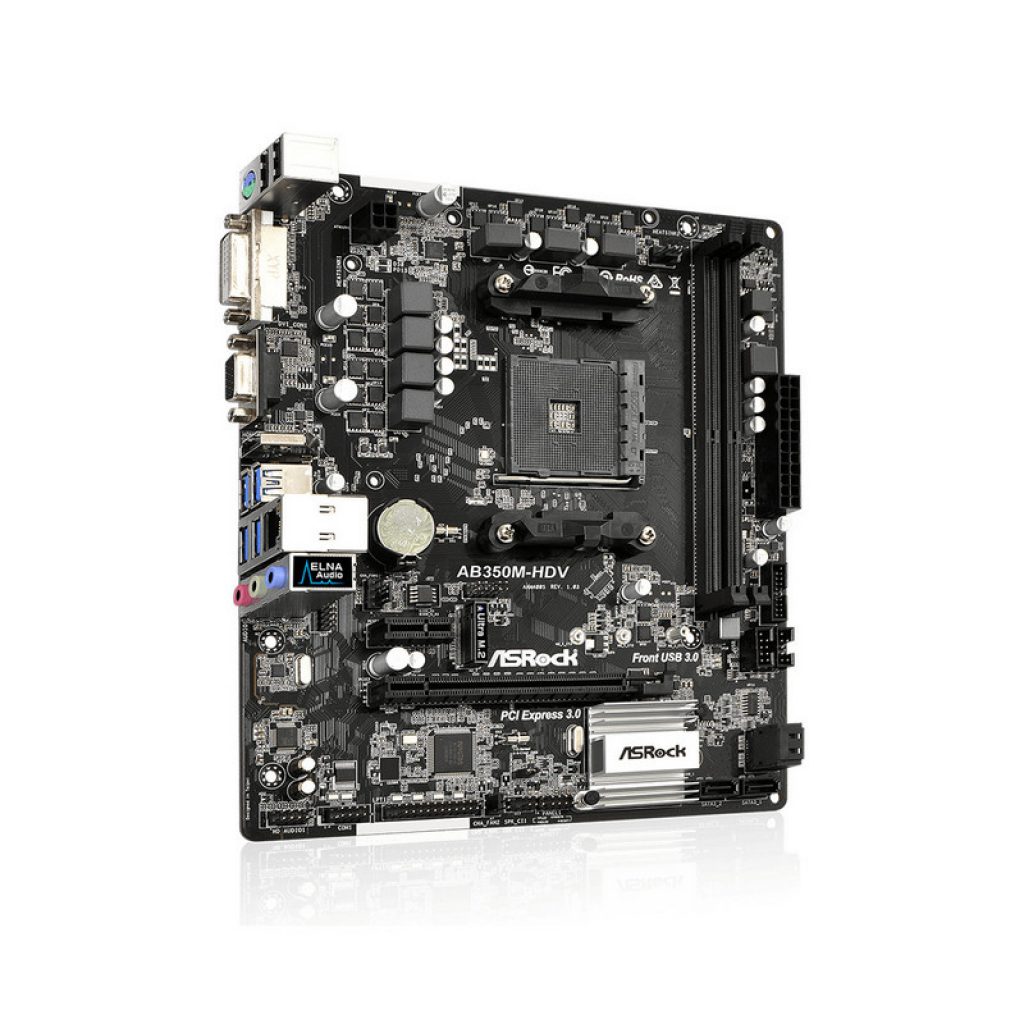 Asrock AB350M-HDV, audio