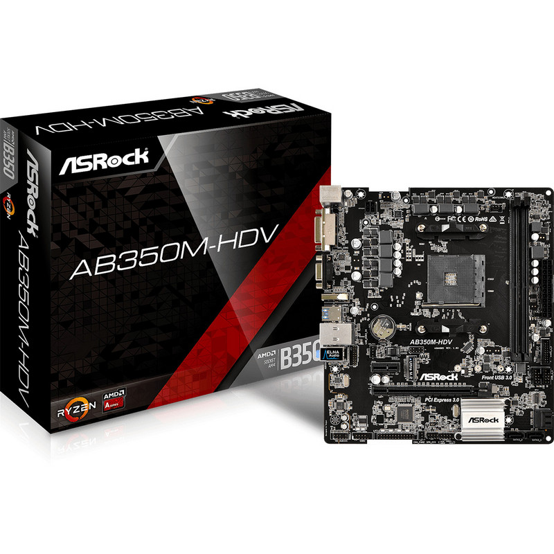 Asrock AB350M-HDV