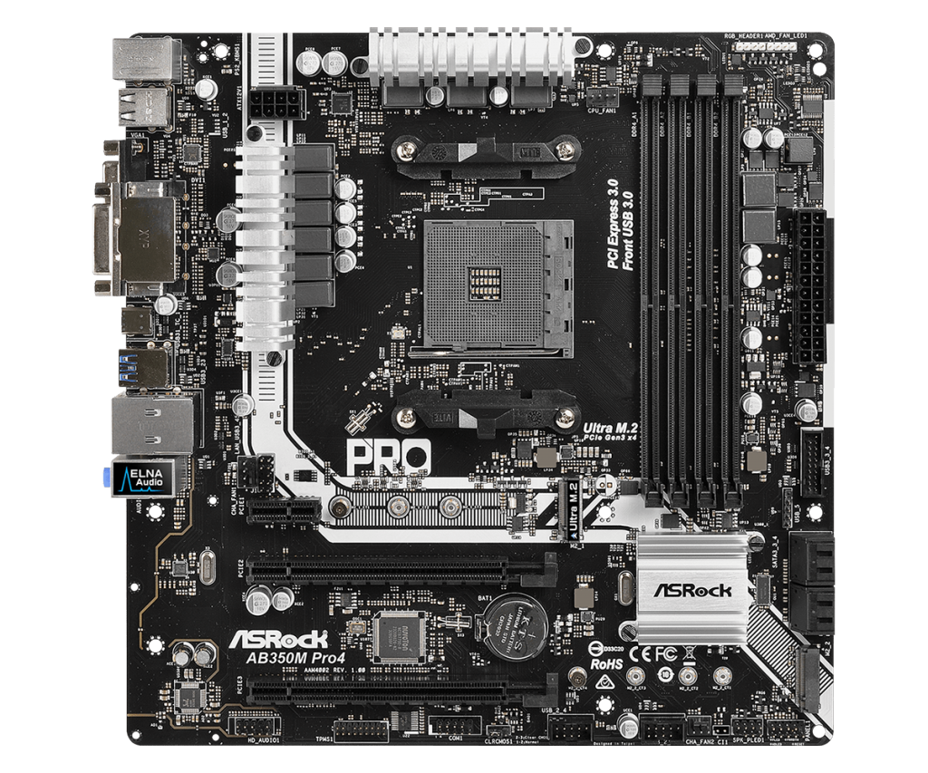 Asrock AB350M Pro4