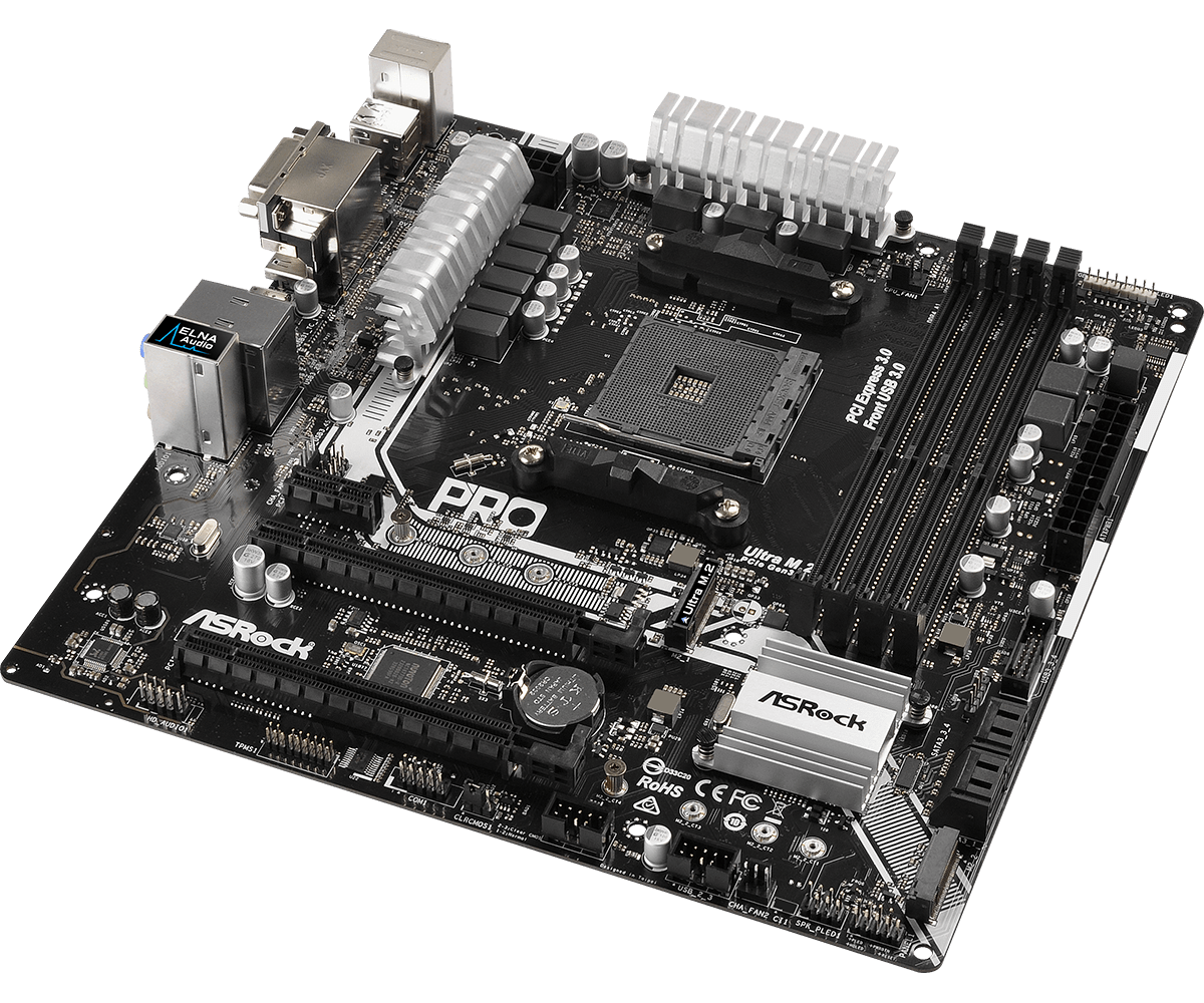 Asrock AB350M Pro4 Concentraci n De Poder Gaming