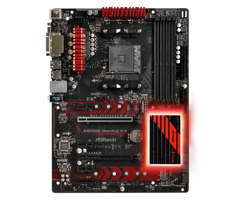 Asrock Fatal1ty AB350 Gaming K4