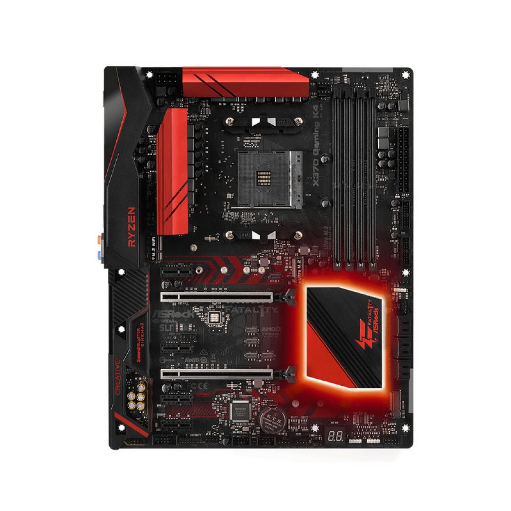 Asrock Fatal1ty X370 Gaming 4K, diseño