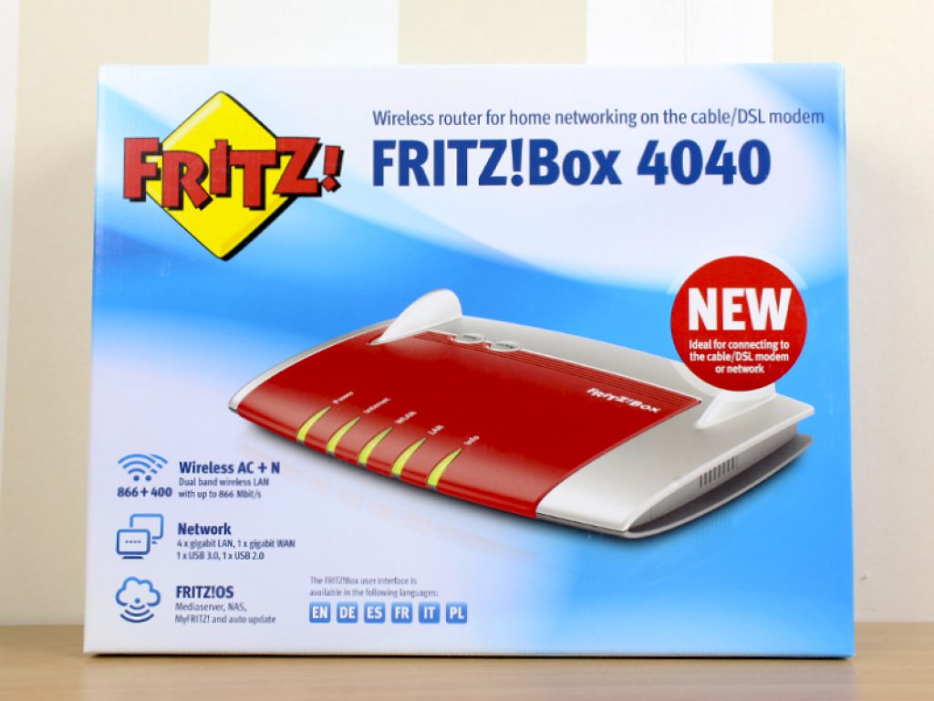 Edición Alemana AVM Fritz!Box 3490 Módem Router ADSL Color Rojo Montable en la Pared 
