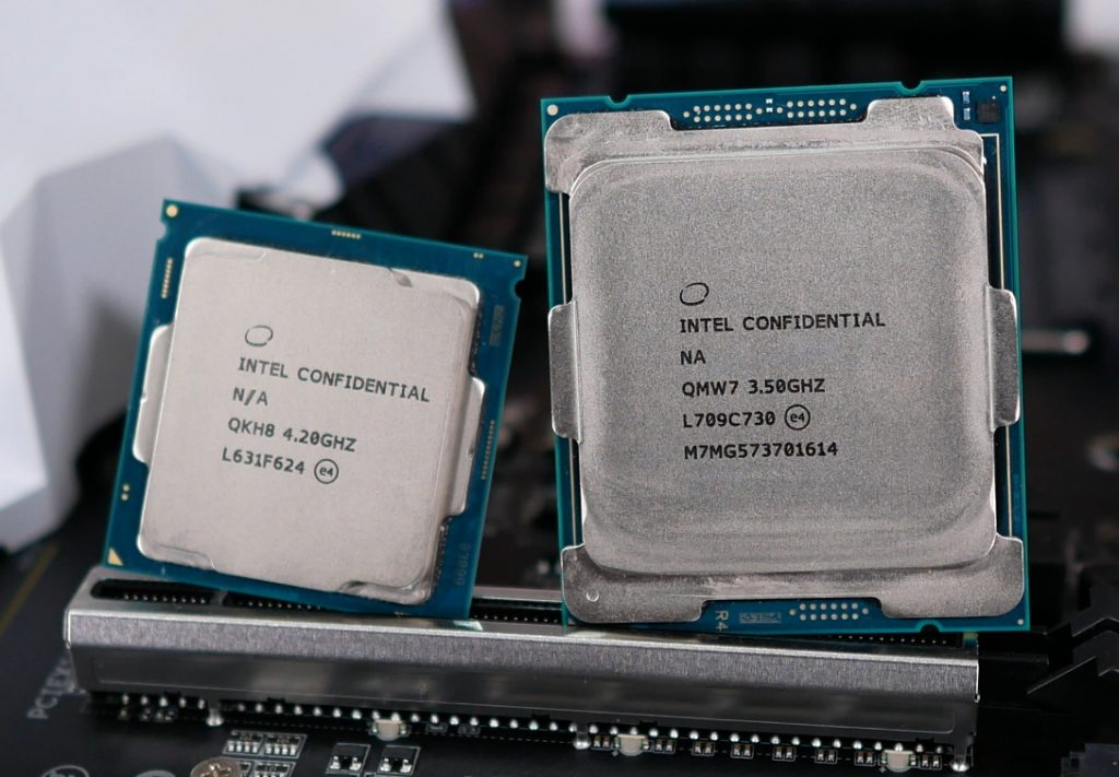 Gizcomputer-rendimiento Intel Core i7-7800X