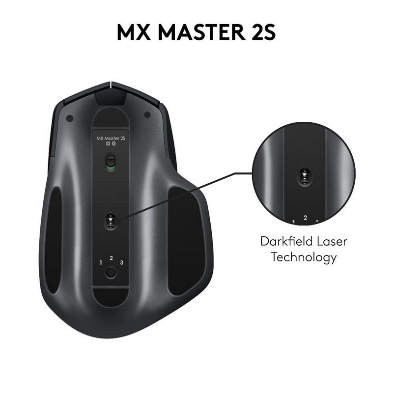 Logitech MX Master 2S, seguimiento