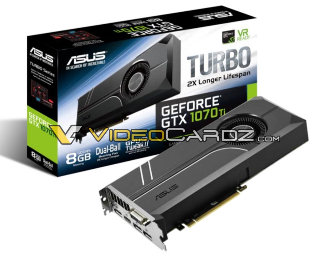 Asus GeForce GTX 1070 Ti Turbo