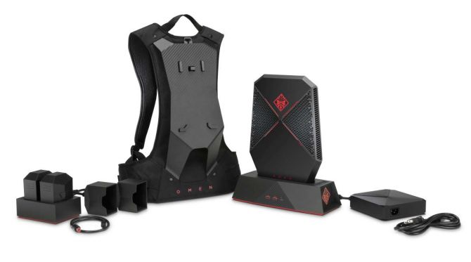 HP OMEN X P1000-001NS, mochila