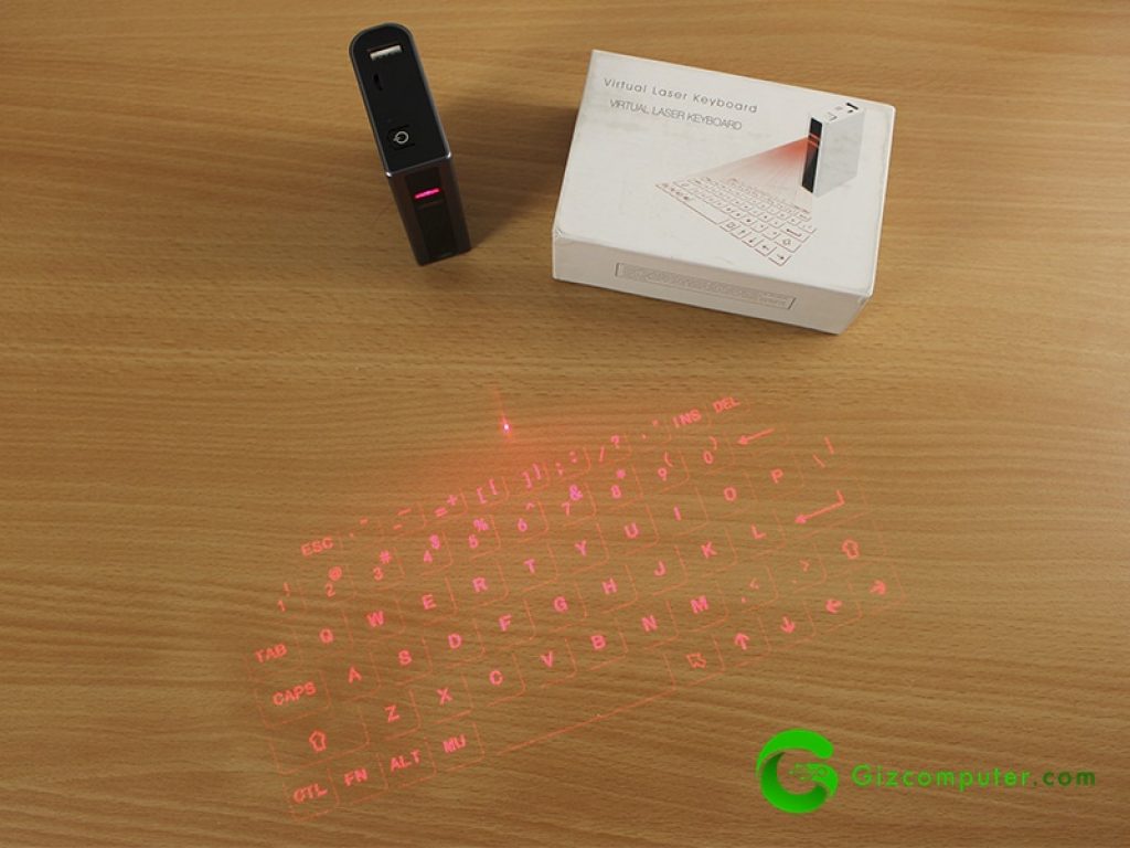 lamentar pegar galón Laser Projection Virtual Keyboard, probamos este teclado láser