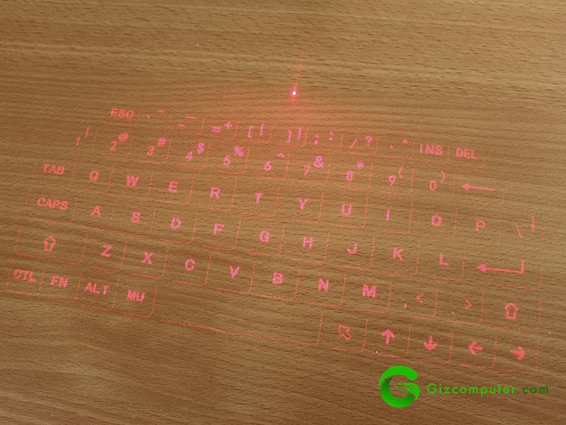 Laser Projection Virtual Keyboard