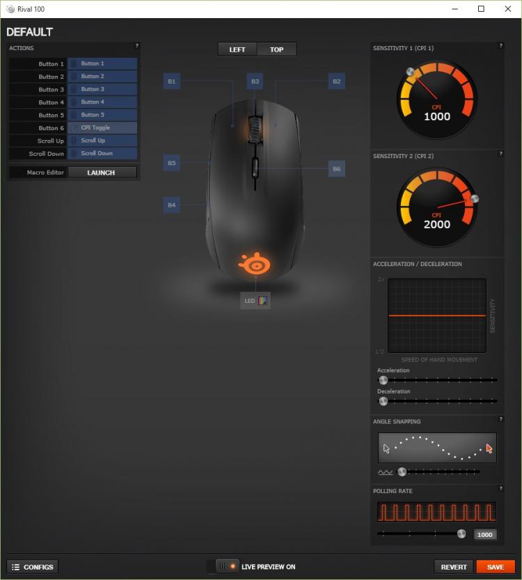 Steelseries Rival 100