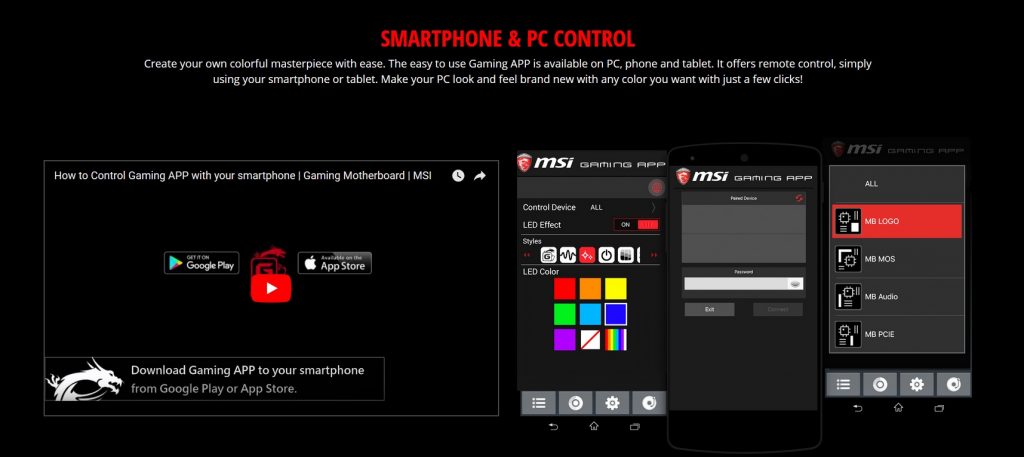 Gizcomputer-MSI Mortar B350-analisis-review-ilumination