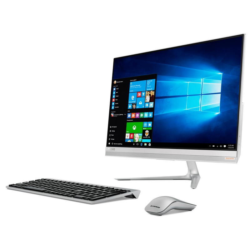 Este AIO viene con una espectacular pantalla sin bordes Full HD de 23 pulgadas, que incorpora la tecnología Advanced In-Cell Touch (AIT). Lenovo IdeaCentre AIO 520s-23IKU, pantalla