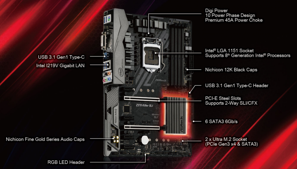 Asrock Z370 Killer SLI