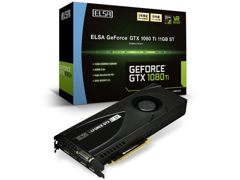 ELSA GeForce GTX 1080 Ti 11GB ST