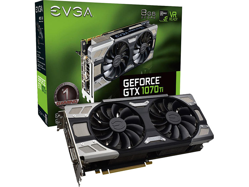 GeForce GTX 1070 Ti evga