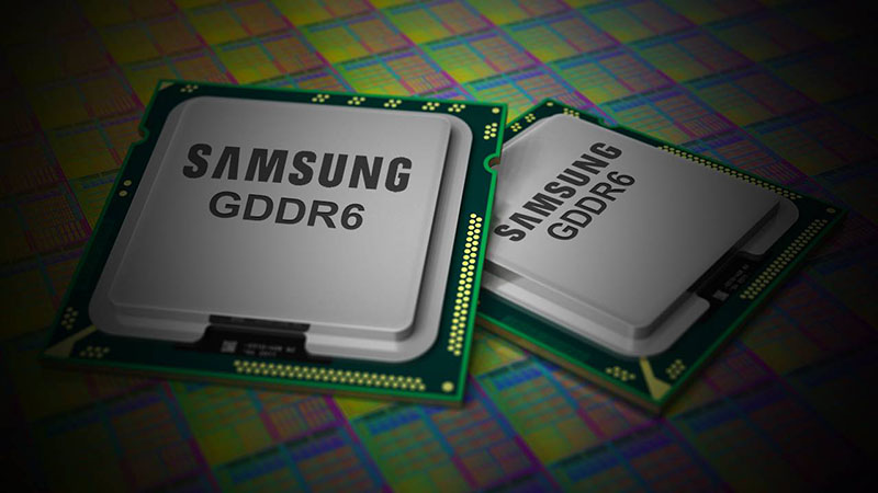 Samsung GDDR6 de 16 Gb
