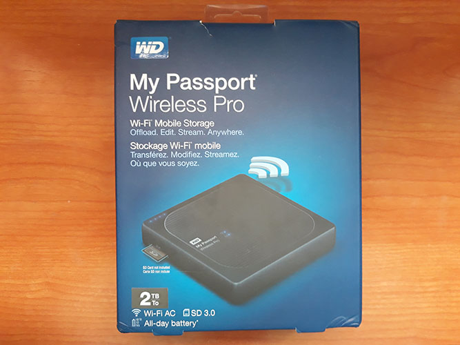 Western Digital My Passport Wireless Pro