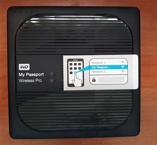 Western Digital My Passport Wireless Pro