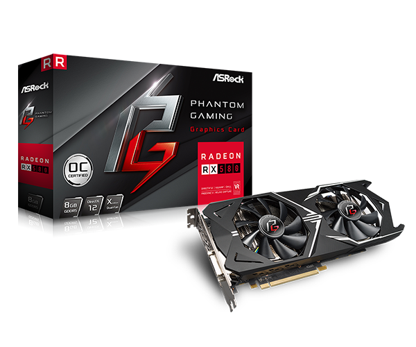 Phantom Gaming X Radeon RX580