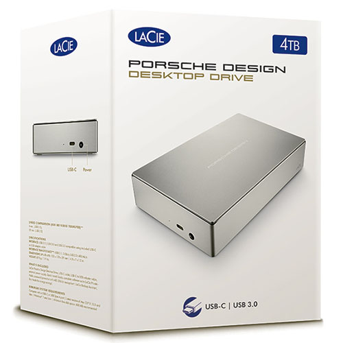 Lacie Porsche Design Desktop Drive serie STFE