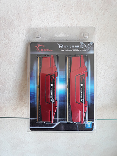 G.Skill Ripjaws V Red DDR4 2400 PC4-19200 8GB 2x4GB CL15