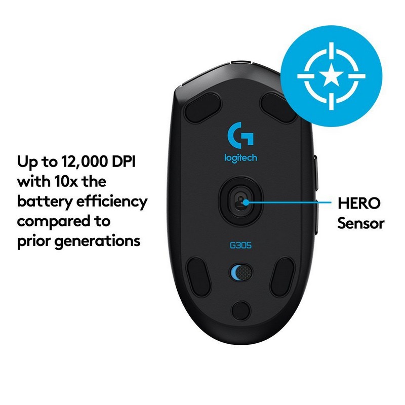 Logitech G305, Hero