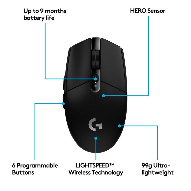 Logitech G305, características