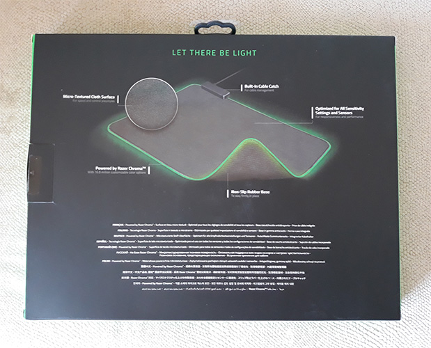 Razer Goliathus Chroma Caja