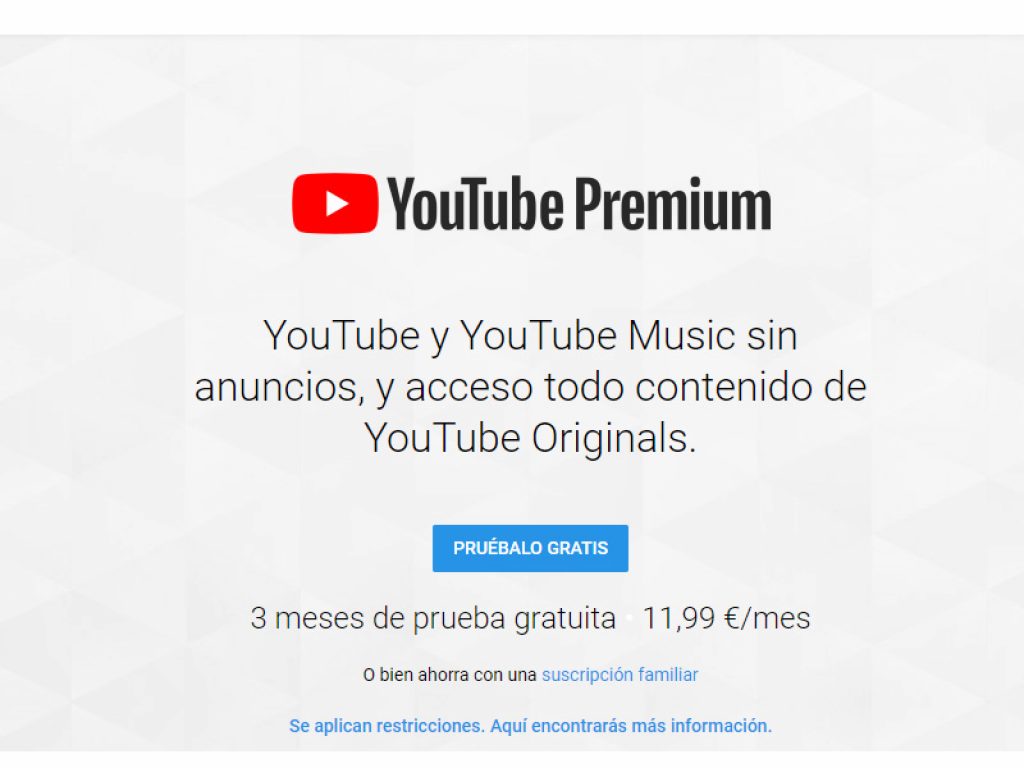 YouTube Music y Youtube Premium