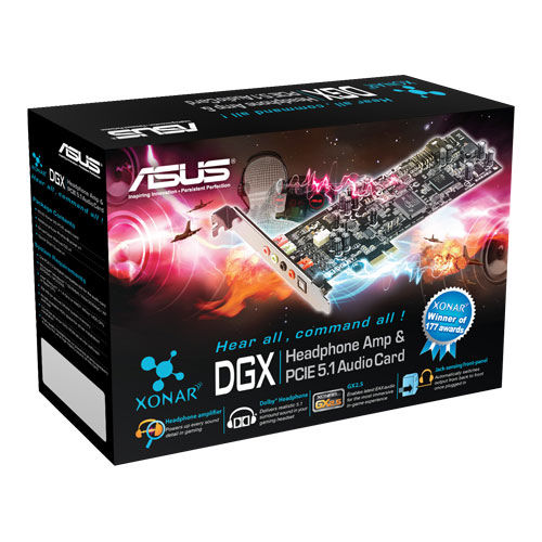 Asus xonar dgx, tres modos