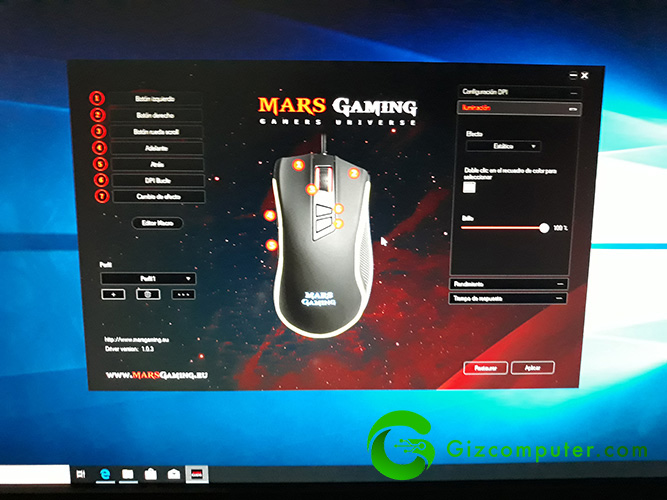 Software Mars MM218