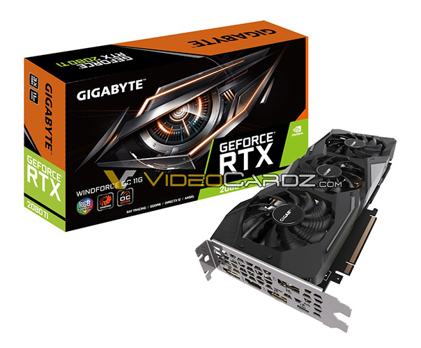 GIGABYTE GeForce RTX 2080 Ti WindForce OC 11G