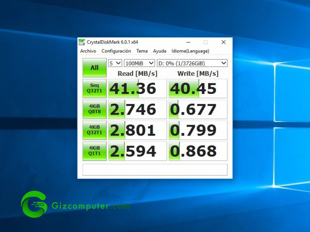 My Passport Ultra Test USB 2.0