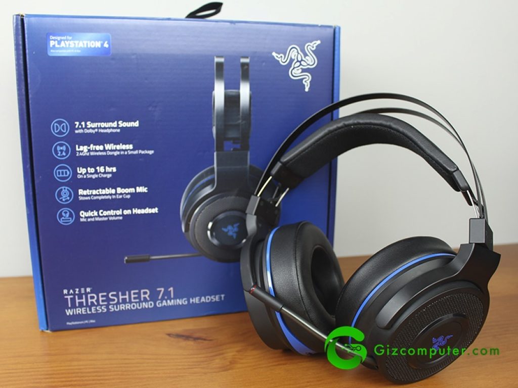 Razer Thresher 7.1, auriculares para PS4 y PC