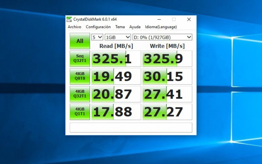 My Passport Wireless SSD Test USB 1GB