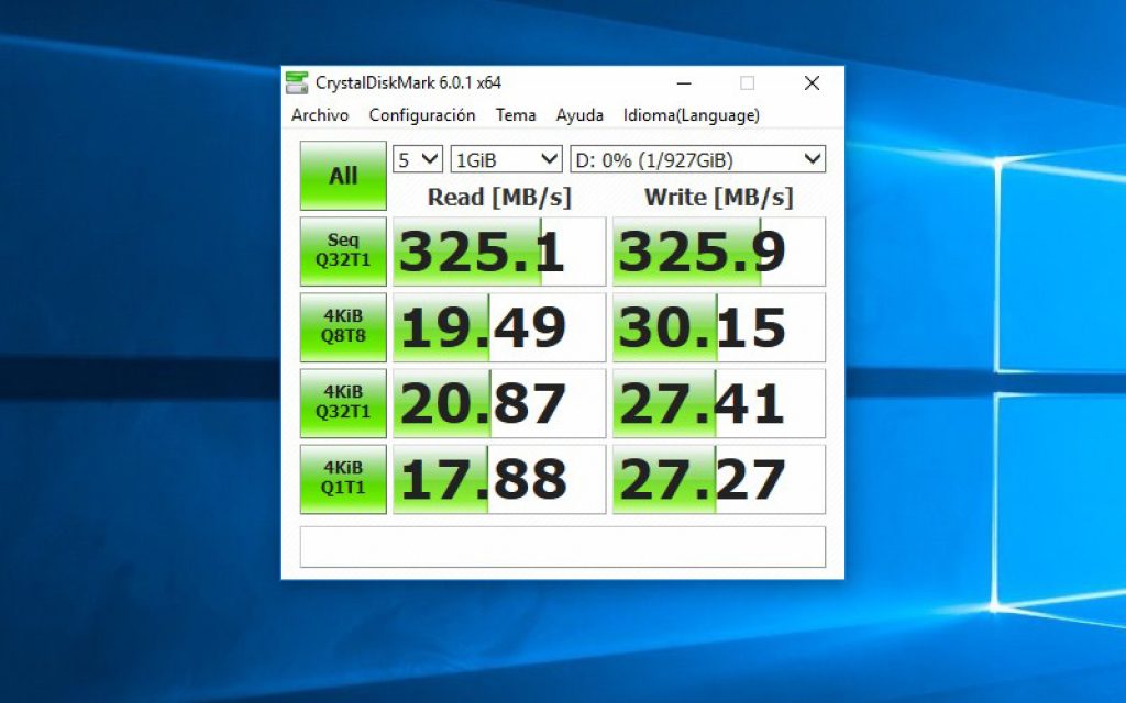 My Passport Wireless SSD Test USB 1GB